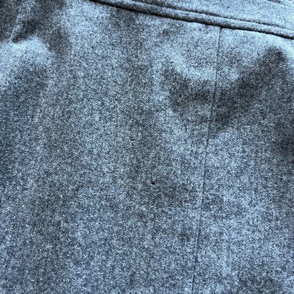 Pendleton Vintage Gray Virgin Wool MIDI Pencil Skirt - Picture 4 of 5